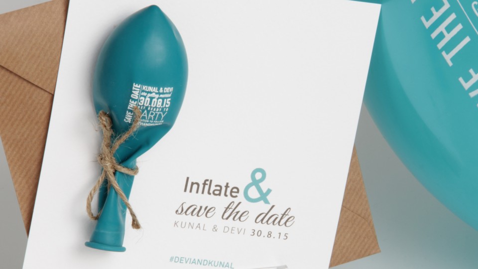 Inflate & Save the Date