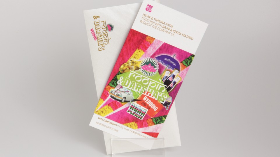 Invitation with Printed Envelope