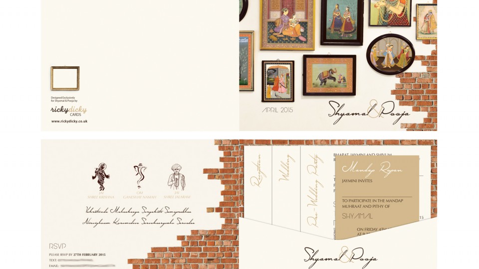 Lanscape Pocket-Fold Invitation