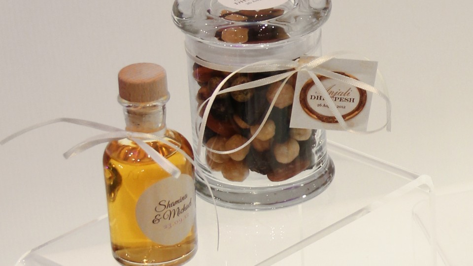 Miniature Whiskey & Nuts